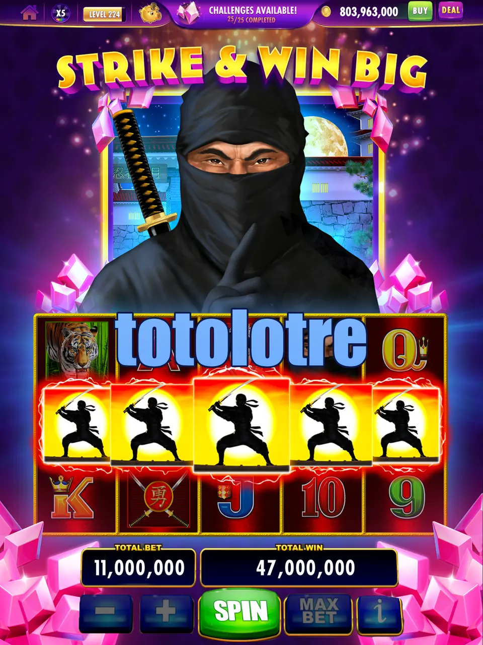 totolotre Tangkapan Layar Resmi APK